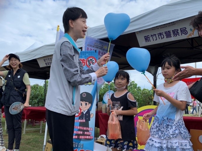 新竹市國際風箏節犯罪預防宣導2