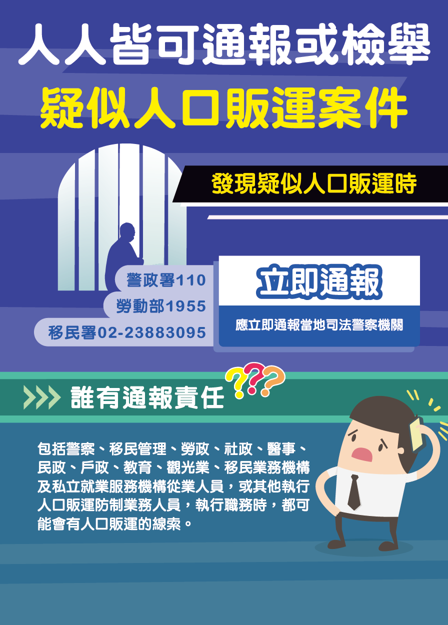 檢舉專線及通報責任