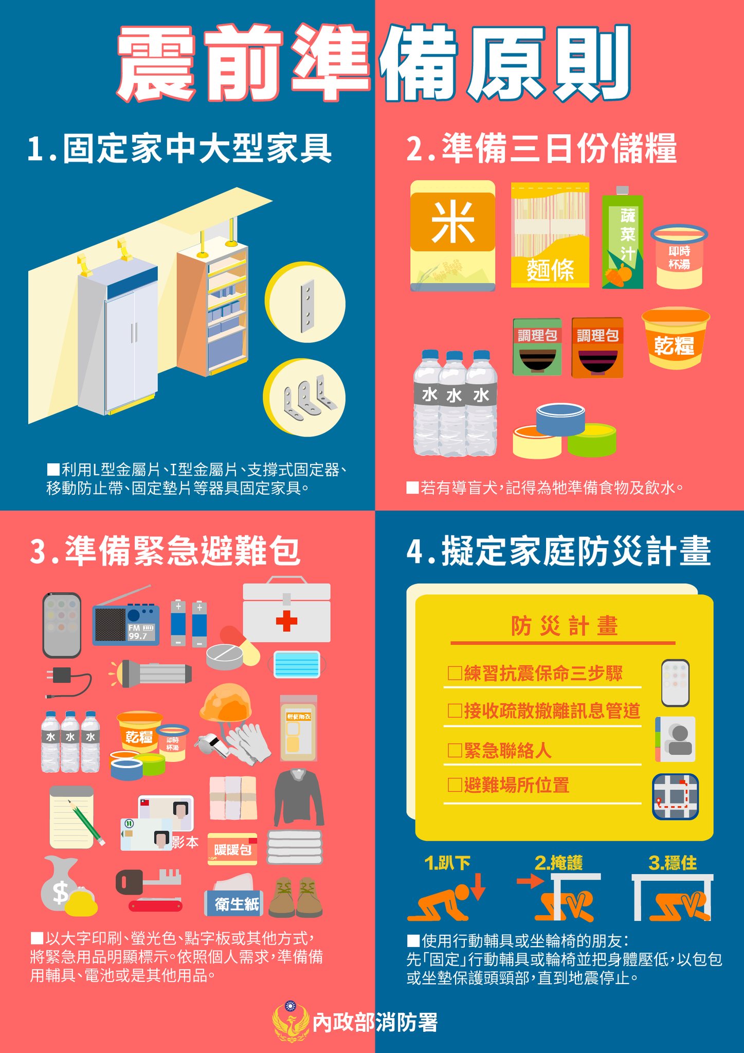 113年地震防災全民齊準備