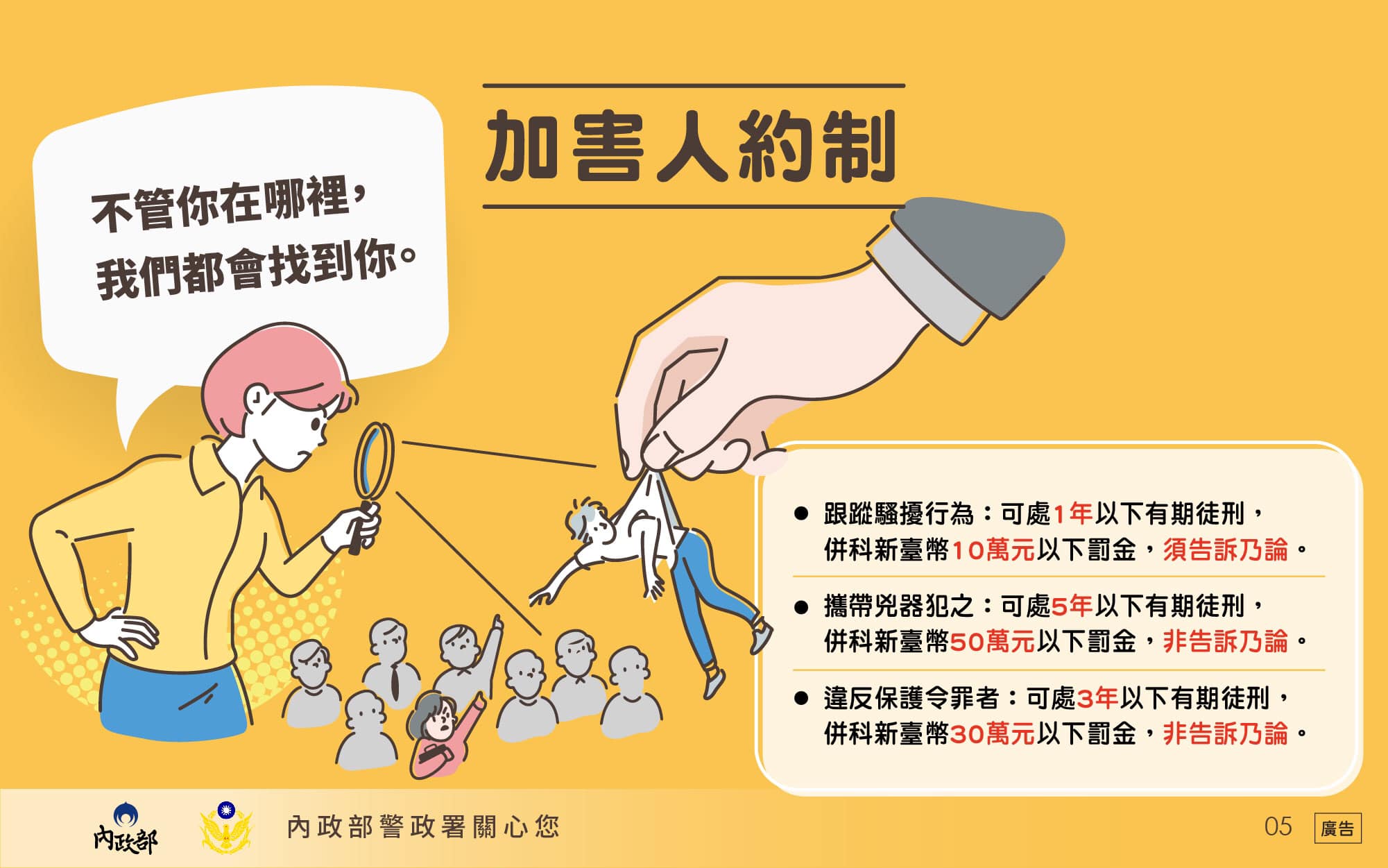 跟蹤騷擾懶人包
